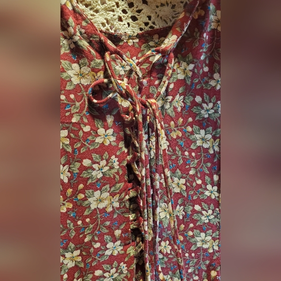 Vintage Casual Corner floral jumpsuit - Picture 3 of 7